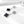 CLOVER 2 MOTIFS SILVER DIAMOND ONYX