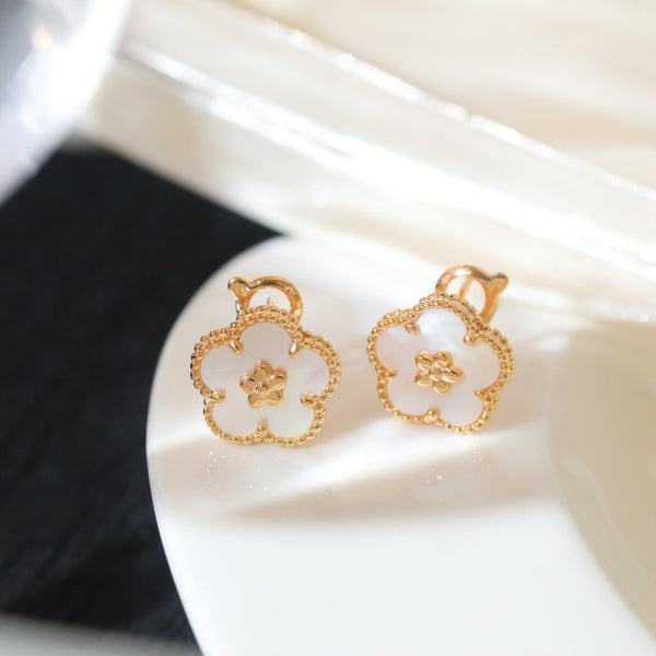 ORECCHINI LUCKY SPRING IN ORO ROSA