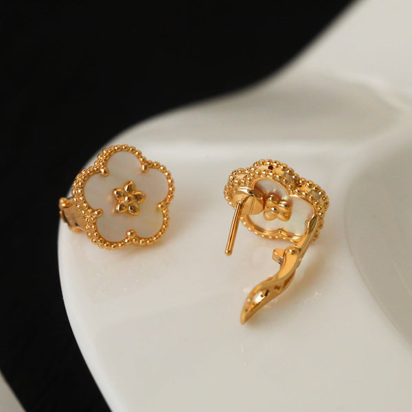 ORECCHINI LUCKY SPRING IN ORO ROSA