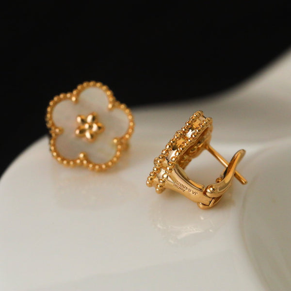 ORECCHINI LUCKY SPRING IN ORO ROSA