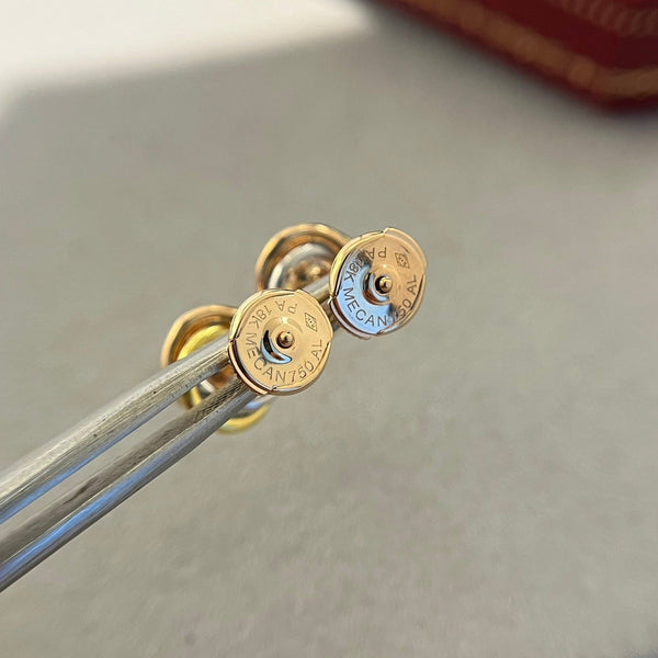 TRINITY DIAMOND MINI STUD EARRINGS