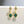ORECCHINI IN ORO A FORMA DI C CON MALACHITE BOHEME