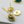ORECCHINI IN ORO A FORMA DI C CON MALACHITE BOHEME