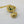 ORECCHINI IN ORO A FORMA DI C CON MALACHITE BOHEME