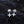 VIDYLLE SILVER DIAMOND MINI DROP EARRINGS