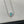 JOSEPHINE BLUE DIAMOND SILVER NECKLACE