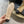 ballet flats beige black lambskin