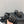 sandals black lambskin