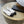 ballet flats white black lambskin canvas