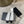 ballet flats white black lambskin canvas