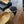 ballet flats gold black lambskin canvas