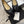 ballet flats black beige lambskin