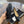ballet flats black beige lambskin