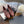 ballet flats burgundy lambskin