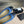 ballet flats blue black lambskin