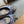 ballet flats dark blue black lambskin