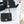 FLAP BAG 17CM GOLD HARDWARE BLACK LAMBSKIN