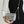 BORSA A PATTA 17 CM PELLE DI AGNELLO GRIGIA FERRAMENTA ORO