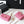 FLAP BAG 20CM PINK LAMBSKIN GOLD HARDWARE
