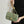 BORSA CON PATTA 20 CM IN PELLE DI AGNELLO KHAKI E FERRAMENTA ORO