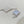 CLOVER 5 MOTIF SILVER CHALCEDONY DIAMOND BRACELET