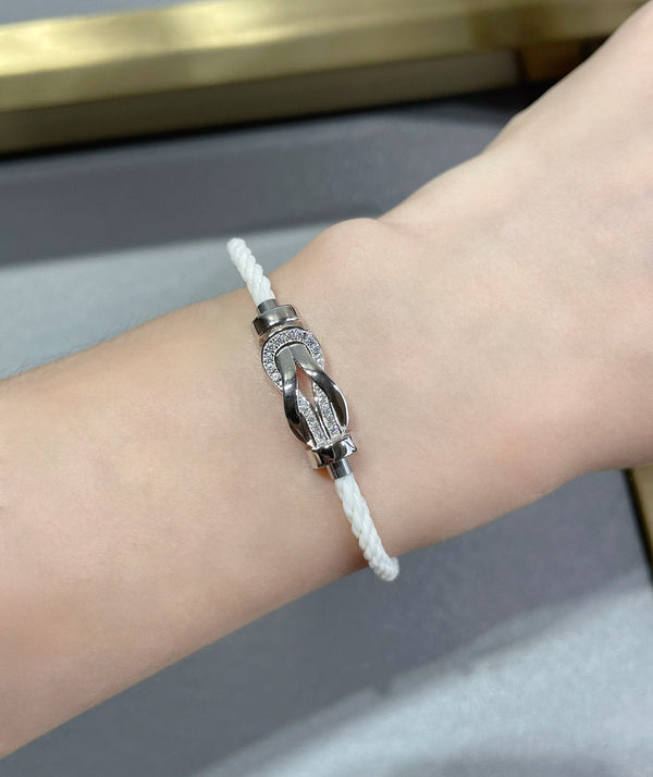 FORCE 10 MINI INFINIE CORDERIA BIANCA MEZZO DIAMANTE