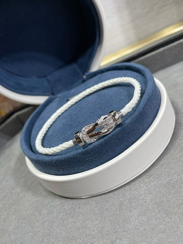 FORCE 10 MINI INFINIE CORDERIA BIANCA MEZZO DIAMANTE