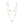 CLOVER 16 MOTIF WHITE MOP GOLD NECKLACE