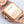 SANTOS LADY 35.1MM AUTOMATIC PINK GOLD DIAMOND BEZEL