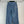 DENIM CC LOGO DARK BLUE WHITE AND SILVER JEANS