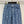 DENIM CC LOGO DARK BLUE WHITE AND SILVER JEANS