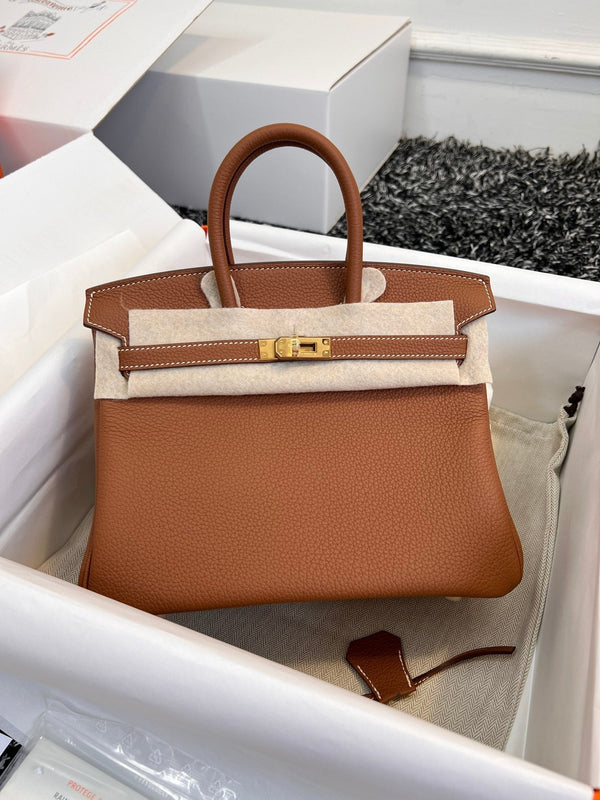 HM BIRKIN 25CM PELLE TOGO ORO FERRAMENTA ORO