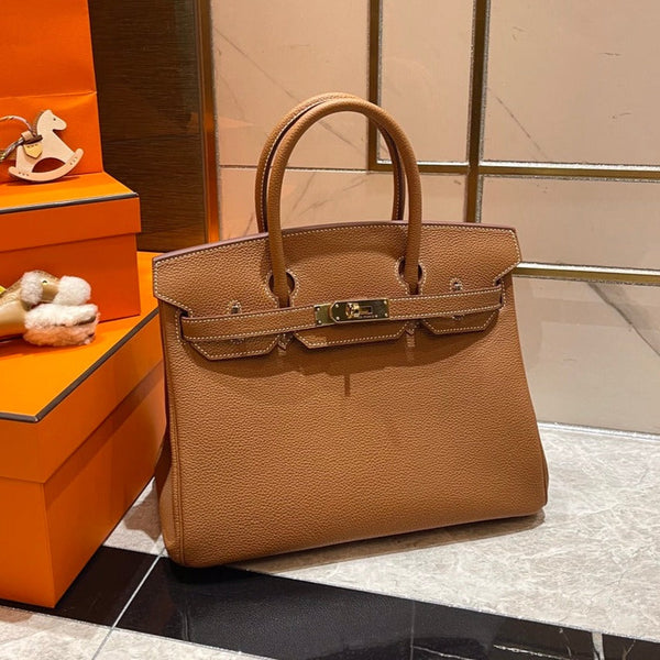 HM BIRKIN 30CM PELLE TOGO ORO FERRAMENTA ORO