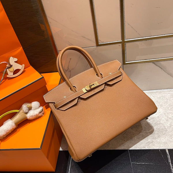 HM BIRKIN 30CM PELLE TOGO ORO FERRAMENTA ORO