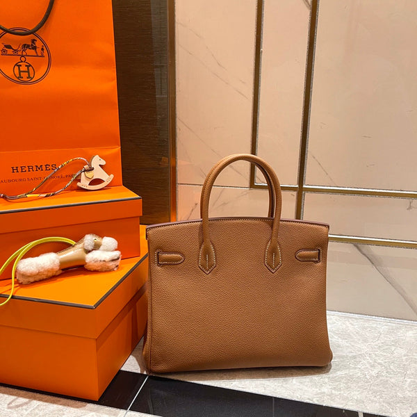 HM BIRKIN 30CM PELLE TOGO ORO FERRAMENTA ORO
