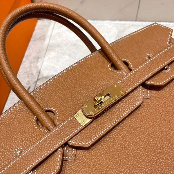 HM BIRKIN 30CM PELLE TOGO ORO FERRAMENTA ORO