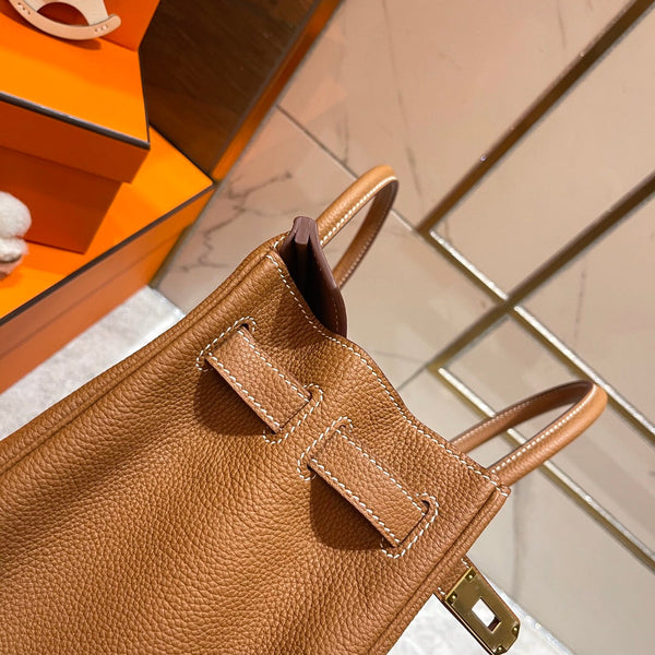 HM BIRKIN 30CM PELLE TOGO ORO FERRAMENTA ORO