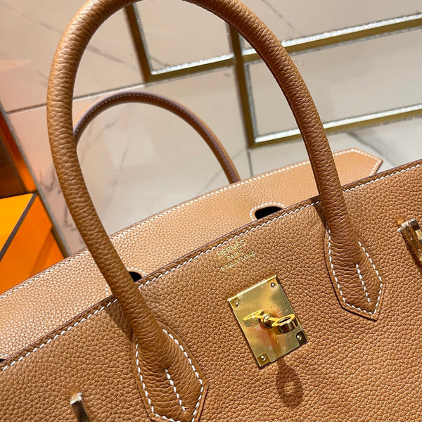 HM BIRKIN 30CM PELLE TOGO ORO FERRAMENTA ORO