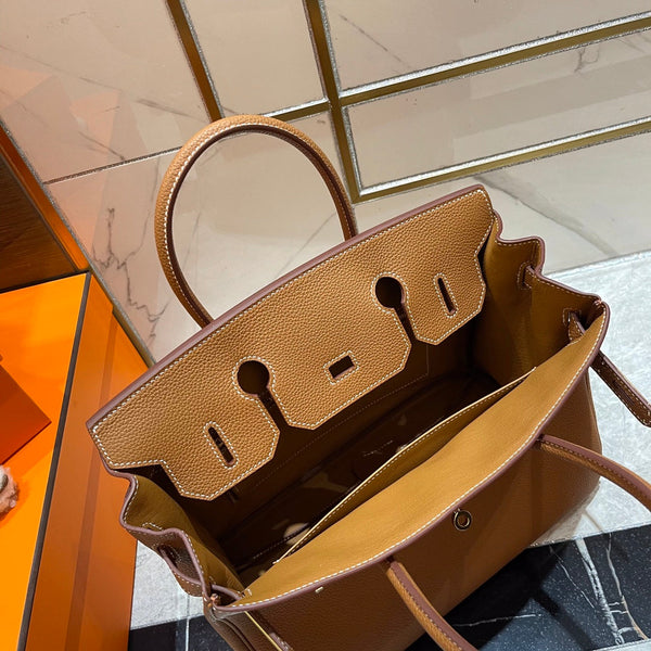 HM BIRKIN 30CM PELLE TOGO ORO FERRAMENTA ORO
