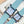 HM HEURE H 26 QUADRANTE BLU ARGENTO PELLE EPSOM 