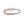 LOCK PINK GOLD SILVER DIAMOND BRACELET
