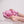 CC HOBO BAG 22 PINK LAMBSKIN SILVER HARDWARE 20CM