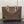 BORSA A SPALLA LUCO 40 MONOGRAM IN PELLE MARRONE