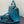 CAPUCINES BB 27 BLUE TAURILLON GOLD  HARDWARE