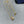 BEE LOVE DIAMOND PAVED 3 ROW NECKLACE
