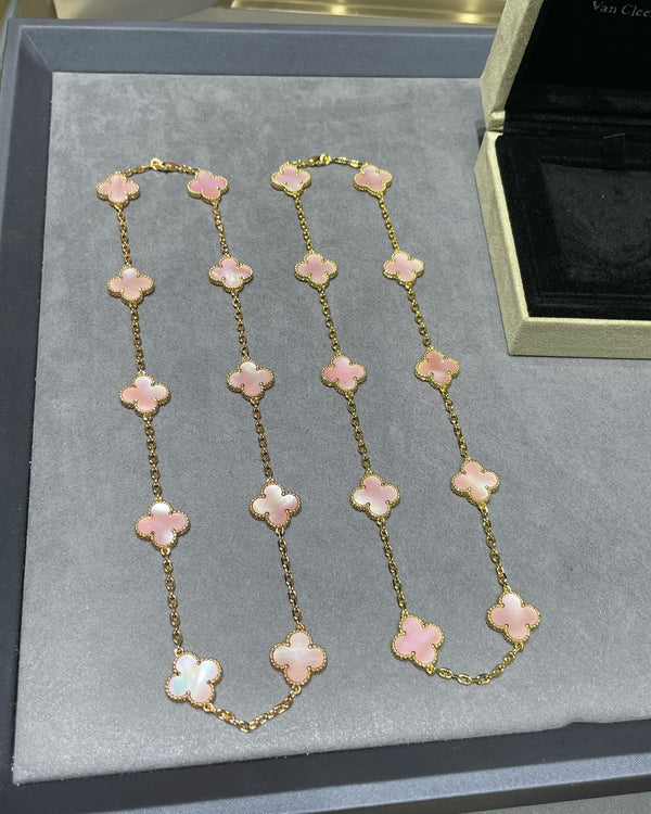 CLOVER 10 MOTIF ROSA MOP