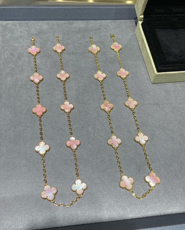 CLOVER 10 MOTIF ROSA MOP