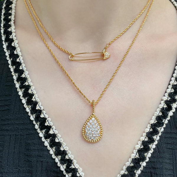 COLLANA LUNGA BOHEME CON DIAMANTI