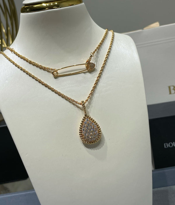 COLLANA LUNGA BOHEME CON DIAMANTI