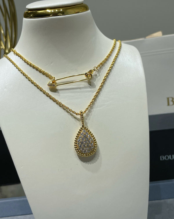 COLLANA LUNGA BOHEME CON DIAMANTI